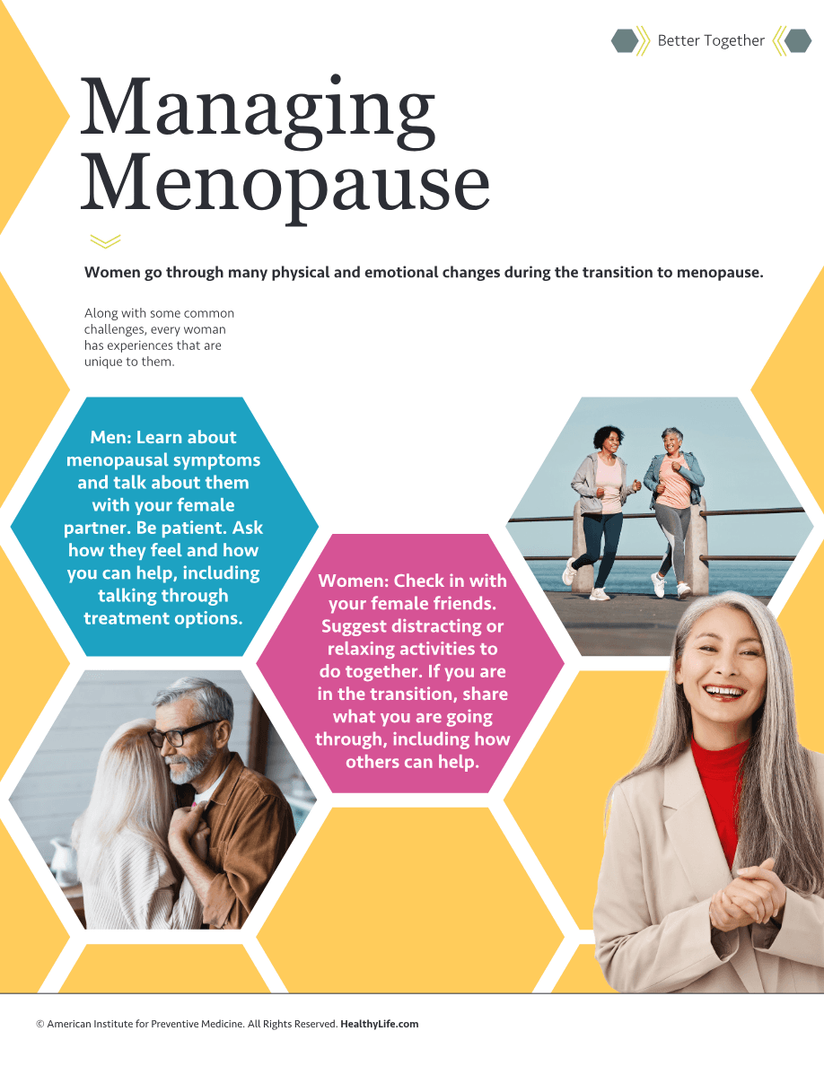 Managing Menopause